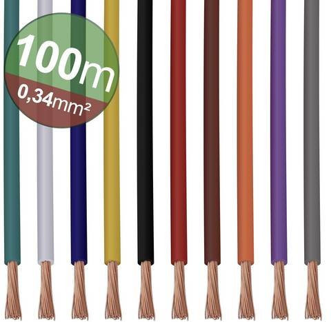 Quadrios 22CW003 Litzensortiment einadrig 0,34 mm² Mehrfarbig - Bild 1