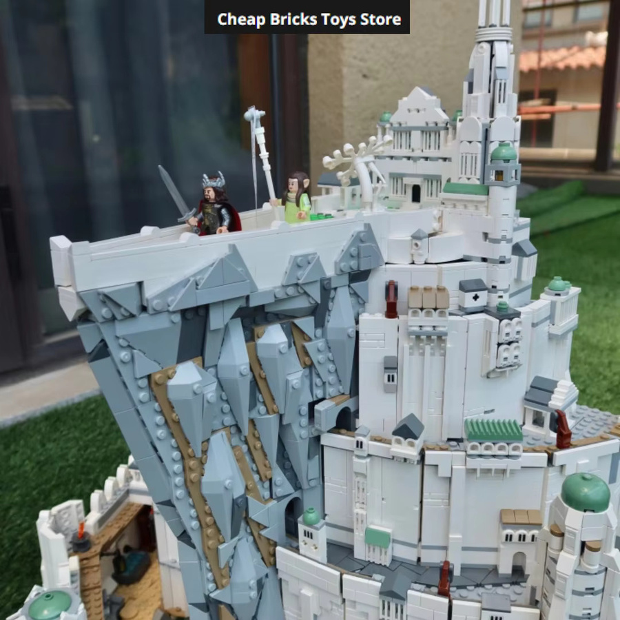 MOC Minas Tirith, Bausteine, 8.278 Teile, Fantasy - Bild 4