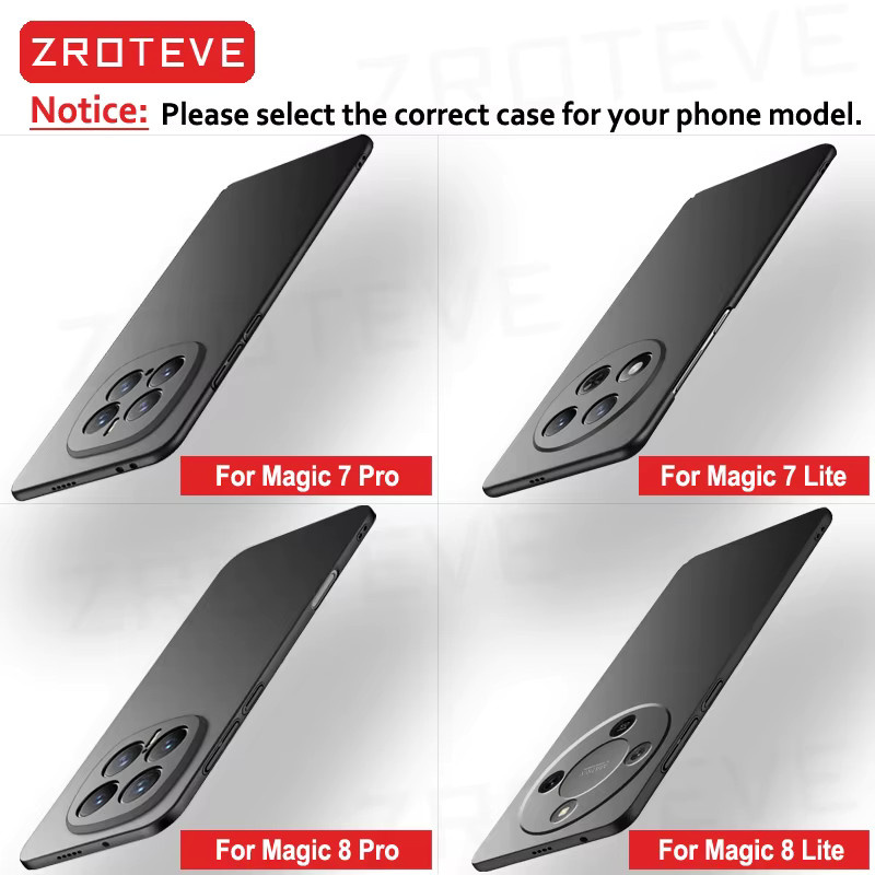 ZROTEVE Ultra Slim Matte Hard PC Hülle für Huawei Honor Magic 8, Magic 7 Pro und Magic7 Lite 5G - Bild 2