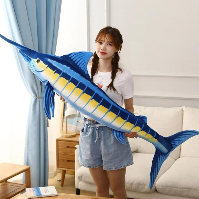 Binchi Fitness Roter Thunfisch, Blauer Marlin, Plüschtiere, ab 14 Jahren - Bild 1
