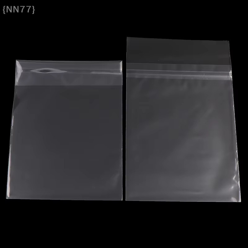 50 Stück transparente, wiederverschließbare Schutzhüllen für DVD und Blu-ray, selbstklebende staubdichte Taschen, B: 15,1 cm, H: 19,8 cm - Bild 3
