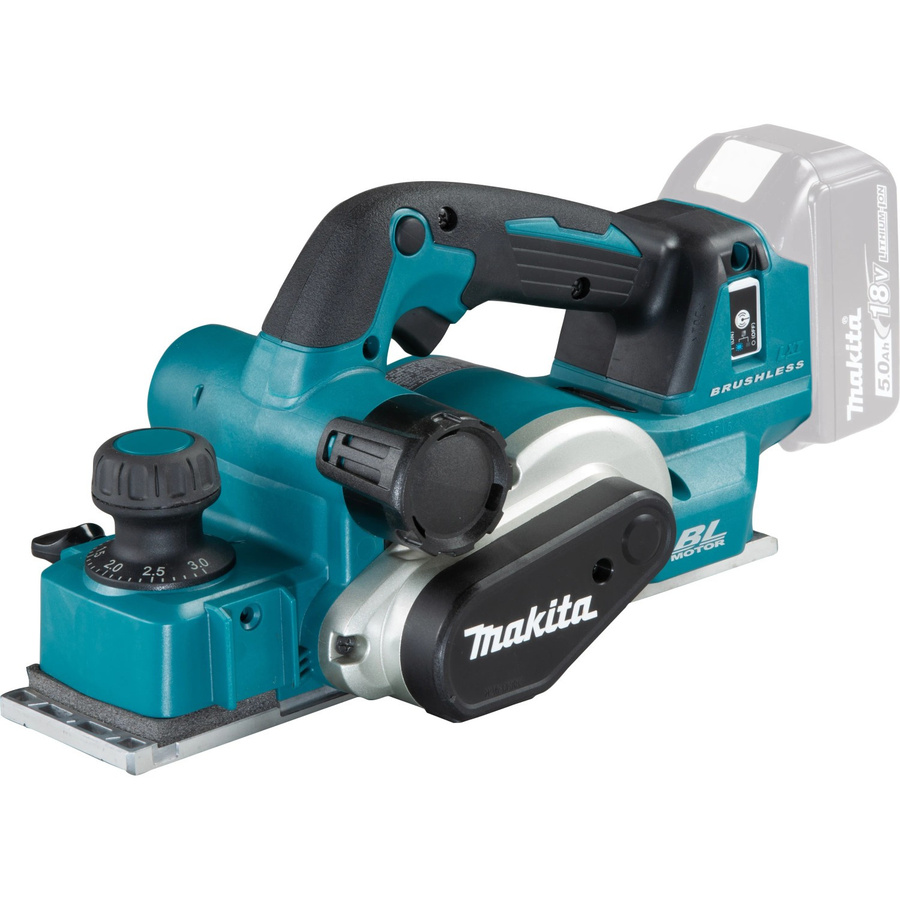 Makita Akku-Hobel DKP181Z 18 V Solo mit 82 mm Hobelbreite - Bild 2
