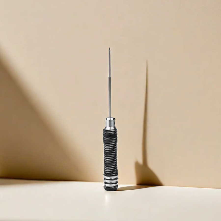 DAZZLEEX HSS Sechskantschlüssel Schraubendreher Set für RC Modelle in Silber, Größen 0,9 mm bis 3,0 mm - Bild 2