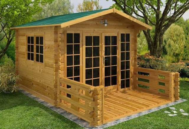 Gartenhaus Sheffield 3x3m - Bild 1