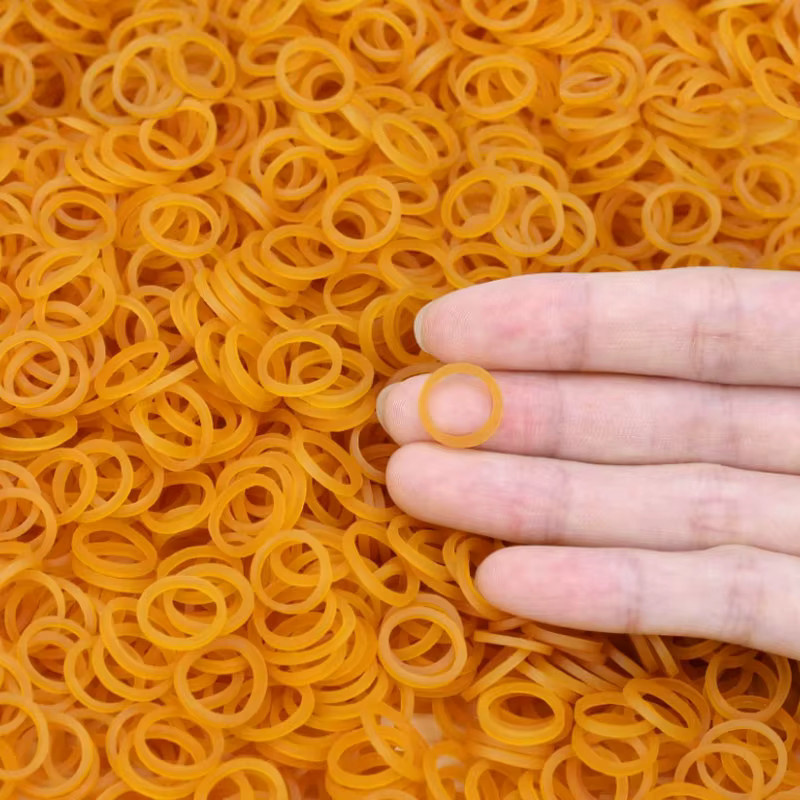 Starke elastische Gummibänder als Gummiringe für Büro, Schule und Studenten - Bild 2