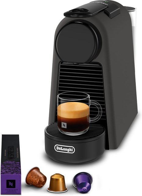 De'Longhi Nespresso Essenza Mini EN85.BKMT Kapselkaffeemaschine Mattschwarz - Bild 1