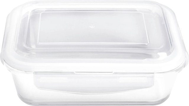Mömax Frischhaltedose aus Glas mit Deckel, transparent, luftdicht, 1,32 l - Bild 1