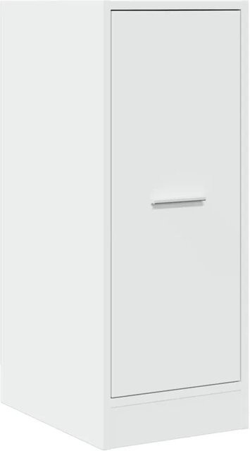 vidaXL Apothekerschrank Weiß aus Holzwerkstoff, B/T/H: 30 x 41 x 77,5 cm - Bild 1