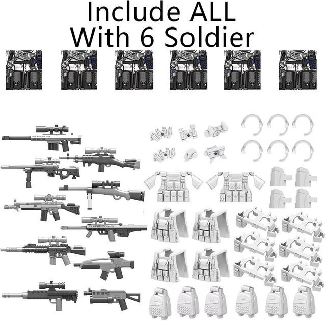 Linyi toy Spezialkräfte Armeesoldat Figuren ab 14 Jahren - Bild 1