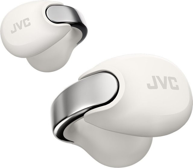JVC HA-NP1T True Wireless Bluetooth Kopfhörer in Cremeweiß - Bild 1