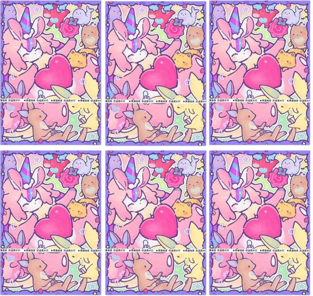 Yu-Gi-Oh! Melffy Rabby Melffy Fenny Melffy Puppy, Kartenetui, 60-teiliges Set - Bild 1