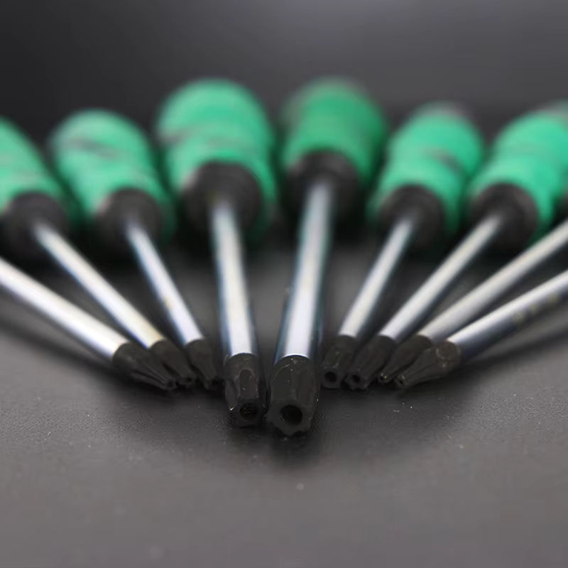 LAOA Torx-Schraubendreher aus legiertem S2-Stahl mit mittlerem Loch, Farbe: Grün - Bild 3