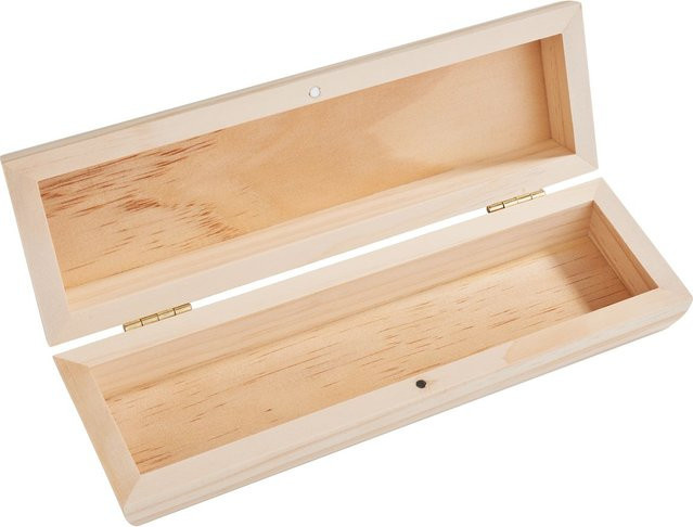 VBS Organizerbox aus Kiefernholz mit Magnetverschluss in Beige und Braun - Bild 1