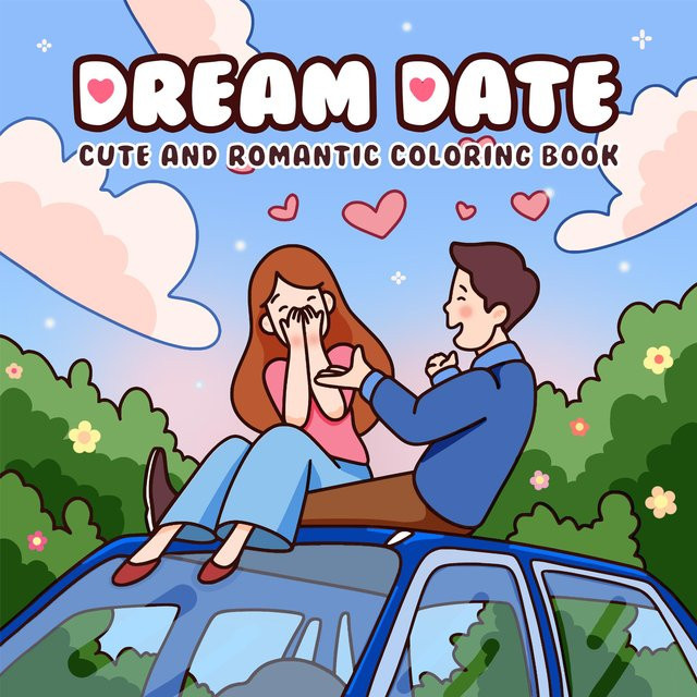 DREAM DATE Malbuch für Erwachsene, ab 14 Jahren - Bild 1