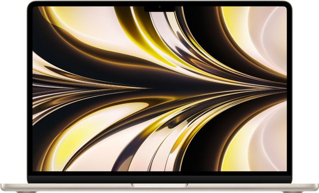 Apple MacBook Air 13 Zoll M2, 2022, Polarstern, 8 GB RAM, 512 GB SSD, MacOS - Bild 1