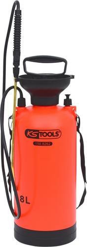 KS Tools 150.8262 Drucksprüher aus Kunststoff in Orange - Bild 1