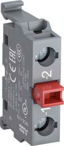 ABB MCB-01B Kontaktmodul 1 Öffner in Grau - Bild 1