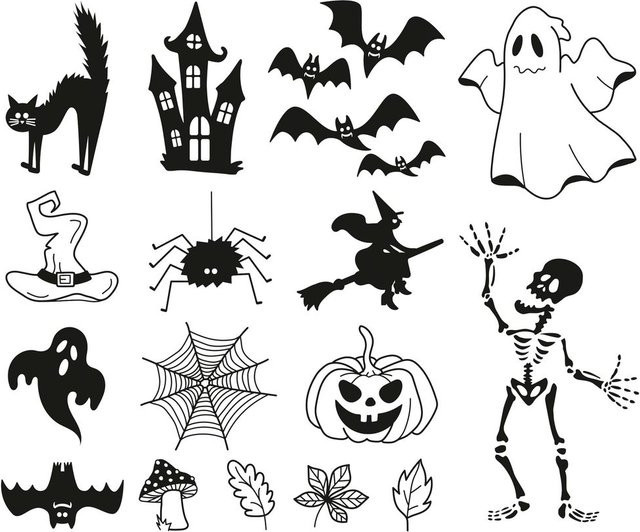 Stempel-Set Halloween - Bild 1