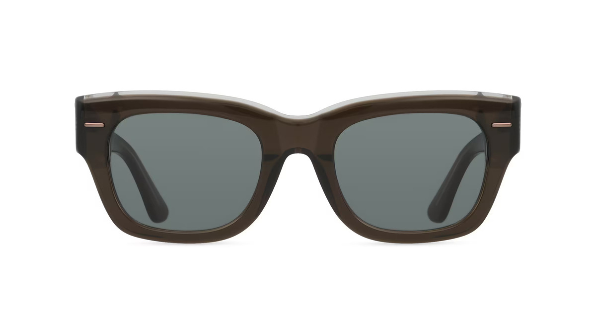 Calvin Klein CK23509S Sonnenbrille Butterfly, Vollrand, Kunststoff, Unisex, schwarz, grau - Bild 1