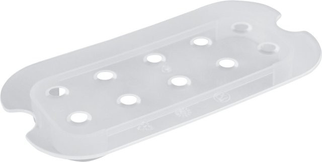 Schneider Abtropfgitter GN 1/4 aus Kunststoff, transparent, Höhe: 2 cm - Bild 1