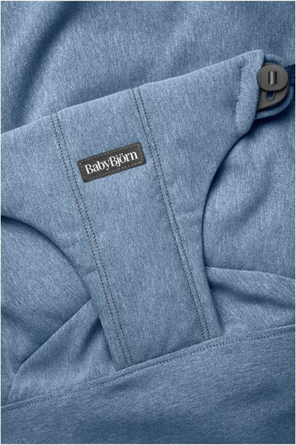 Babybjörn Babywippe Bliss gewebt in Blau aus Baumwolle und Polyester - Bild 1