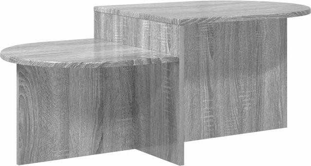 vidaXL Couchtisch modern in Grau Sonoma aus Holzwerkstoff, B/T/H: 100 x 50 x 40 cm - Bild 1