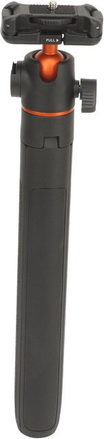 Ulanzi Handy-Stativ aus Aluminium mit 360 Grad Kugelkopf, 1/4 Zoll Schraube und Cold Shoe-Anschluss inklusive 2-in-1 Handyklemme in Grau - Bild 1