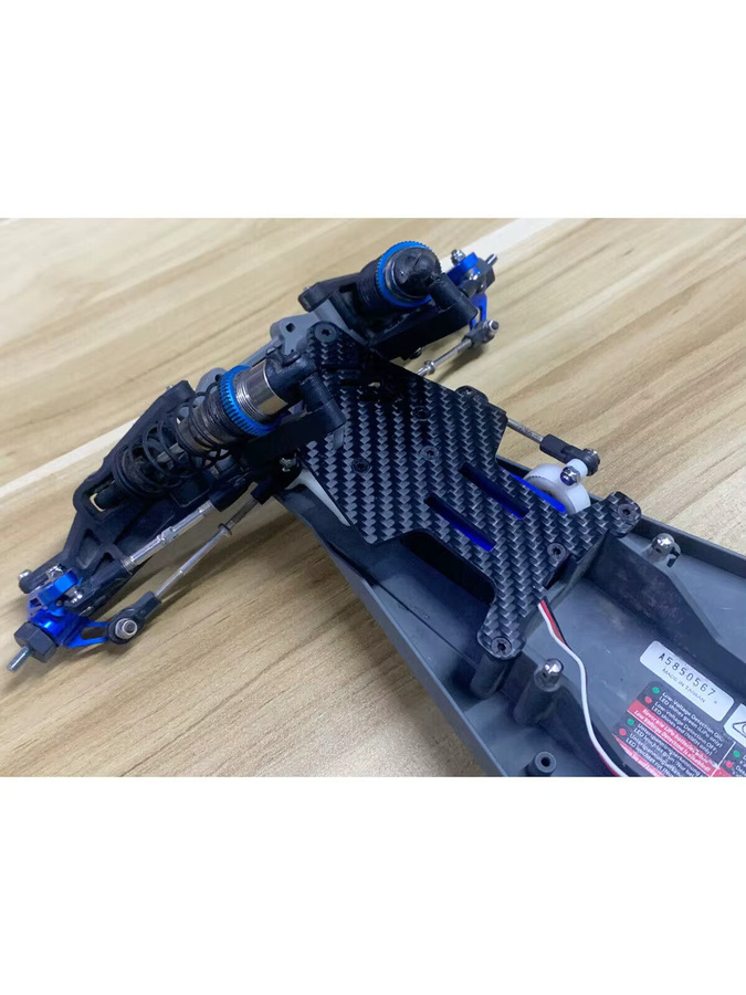 RcAidong Oberer Chassis-Kit aus Kohlefaser, 1/10, Zubehör - Bild 3