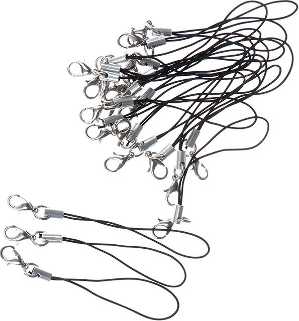 Velishy Schlüsselanhänger Lanyard Lariat Cords, Karabinerverschluss, Unisex - Bild 1