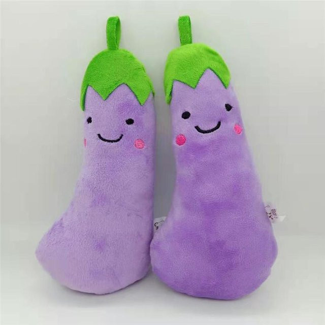 Kidsly Simulation Aubergine Plüsch Spielzeug, Lila - Bild 1