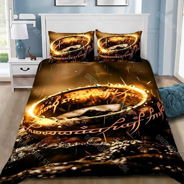 Tinika Chen Bettwäsche-Set Der Herr der Ringe mit Kissenbezügen für Einzelbett oder Doppelbett B/B/H: 228 x 228 cm - Bild 1