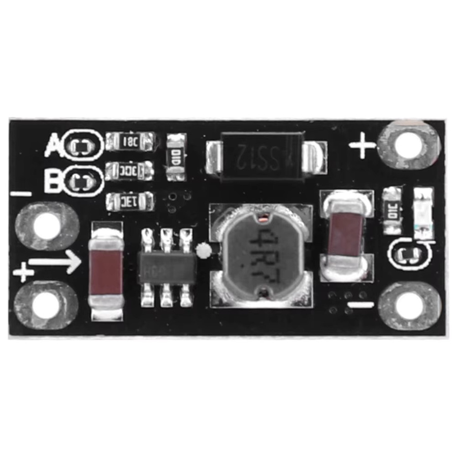 ALLOYSEED 10 Stück Mini DC-DC Boost Up Wandler Spannungsregler Leiterplatte in Schwarz für Lithium-Batterien - Bild 3