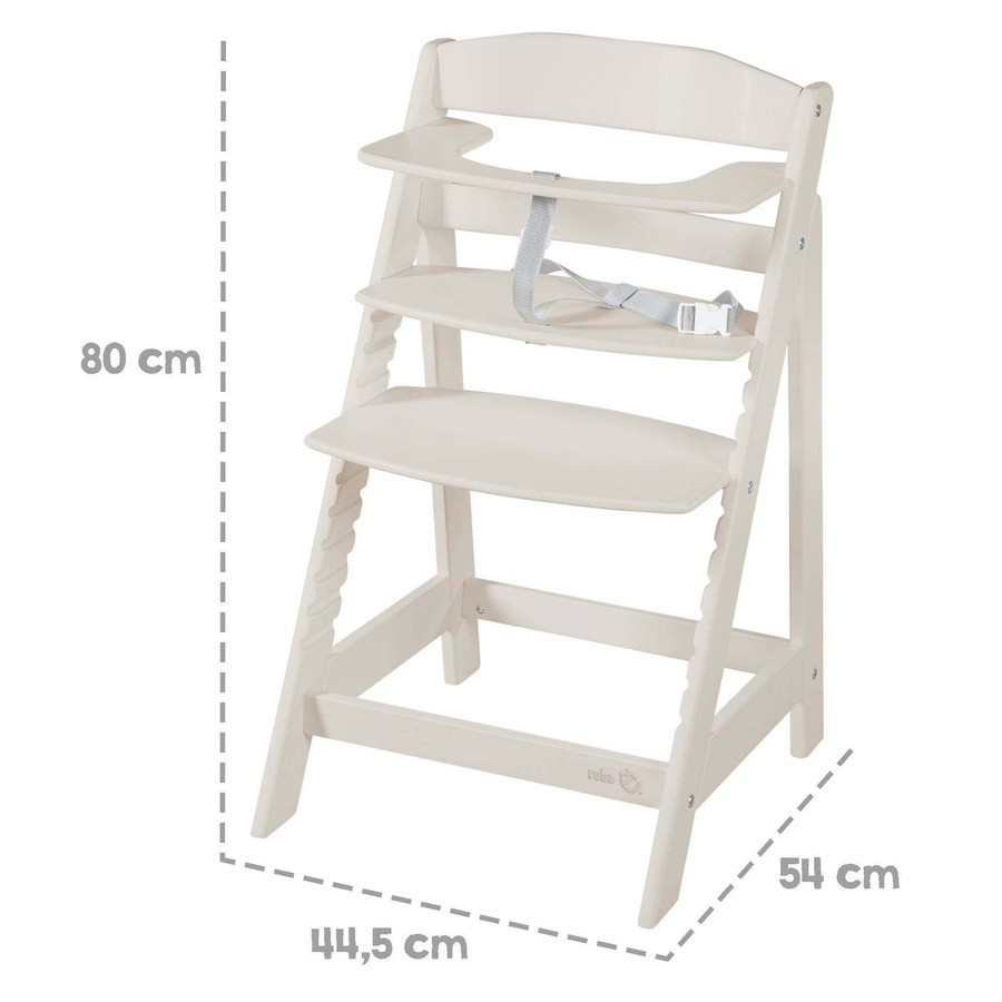 Roba Treppenhochstuhl Sit Up Flex in Weiß aus Holz - Bild 2