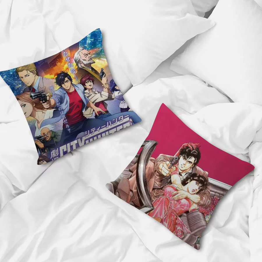 Beast Kingdom Hunter x Hunter Private Eyes Kissenbezug aus Plüsch, Cartoon-Design, Mehrfarbig, B/T/H: 30 x 30 x 30 cm - Bild 2