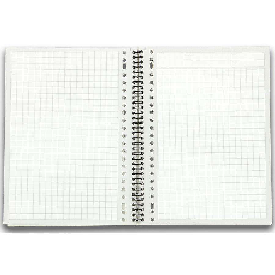 Herlitz Collegeblock Business Office Notes DIN A4 kariert grau - Bild 2