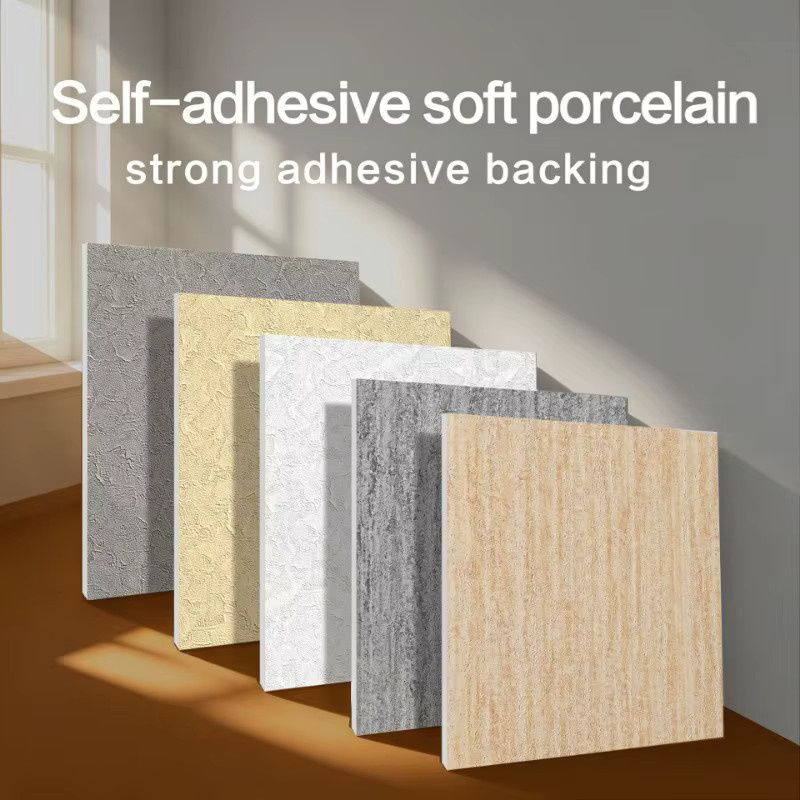 Selbstklebende 3D-Diatomit-Wandpaneele aus PVC in Beige für Badezimmer, Küche und Wohnzimmer – Wasserdichte Hintergrundfliesen zur modernen Dekoration - Bild 2