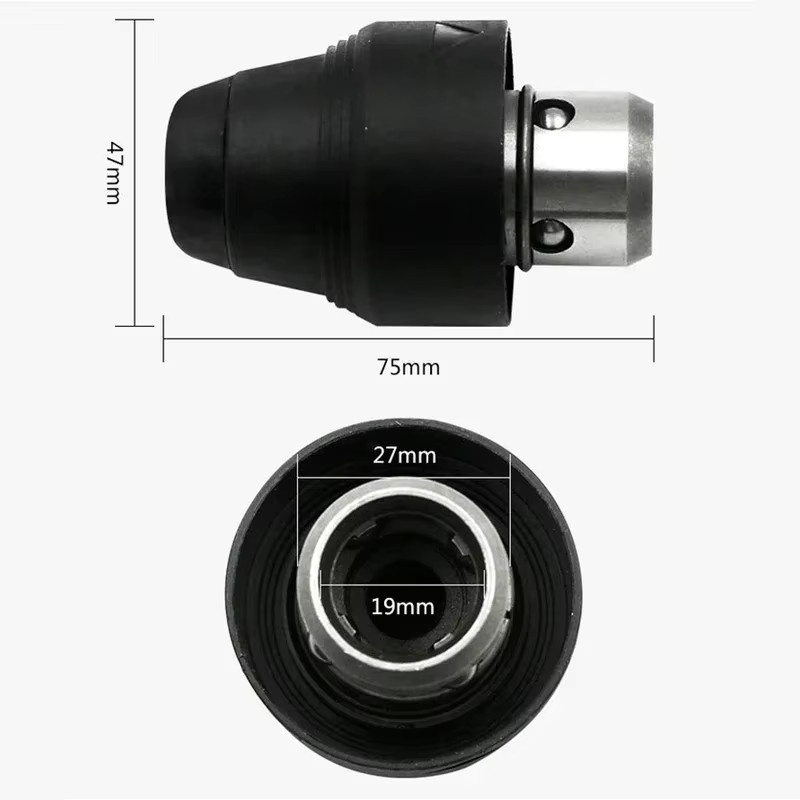Bosch SDS Bohrfutter GBH2-26DFR GBH 2-26 DFR GBH2-26 GBH 4-32 DFR GBH3-28 SDS+36V GBH36VF in Schwarz - Bild 2