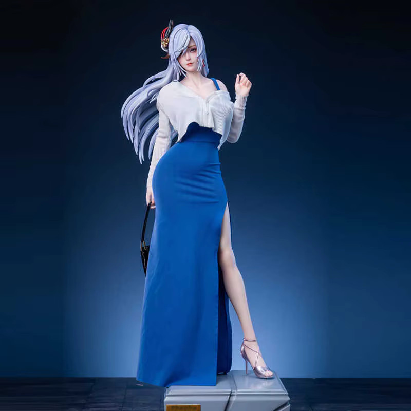 Bandai Shenhe GK-Figur aus Genshin Impact als PVC-Anime-Modell für Sammler und als Desktop-Ornament - Bild 2