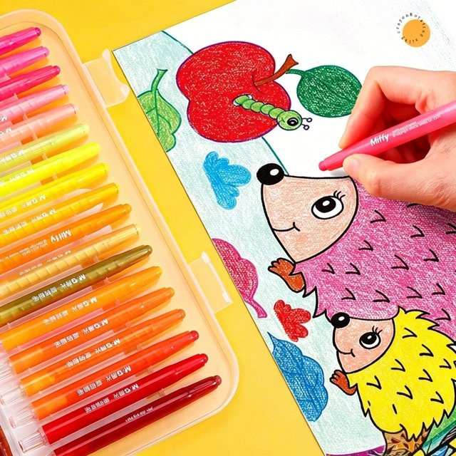 M&G Buntstifte Set in Multicolour für Schüler und Kinder mit pigmentierten Farben - Bild 1