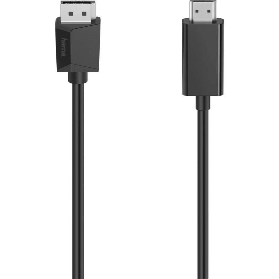 Hama Video-Kabel DisplayPort auf HDMI Ultra-HD 4K Schwarz 1,5 m - Bild 2