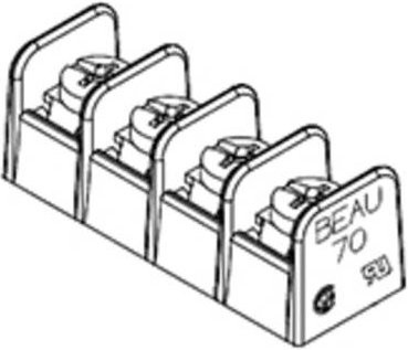 Molex 387007507 Printklemme mit 7 Polen - Bild 1