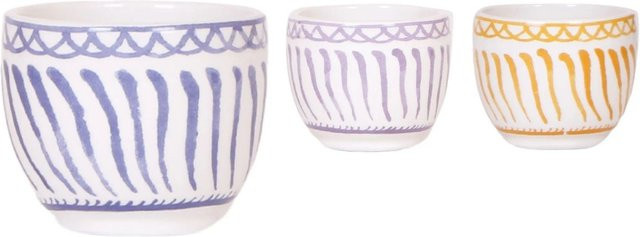 Keramik-Übertopf Granada Multicolor für Tabletop, Durchmesser: 6 cm, Höhe: 3 cm - Bild 1