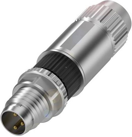 Balluff BCC02HE Sensor-Aktor-Steckverbinder unkonfektioniert in Silber - Bild 1