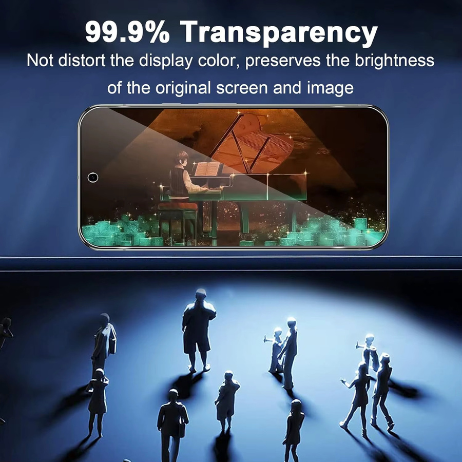 2-in-1 Schutzfolien-Set aus gehärtetem Glas für Google Pixel 11 und Pixel 11 Pro XL inklusive Kameralinsen-Schutzfolie, transparent - Bild 3
