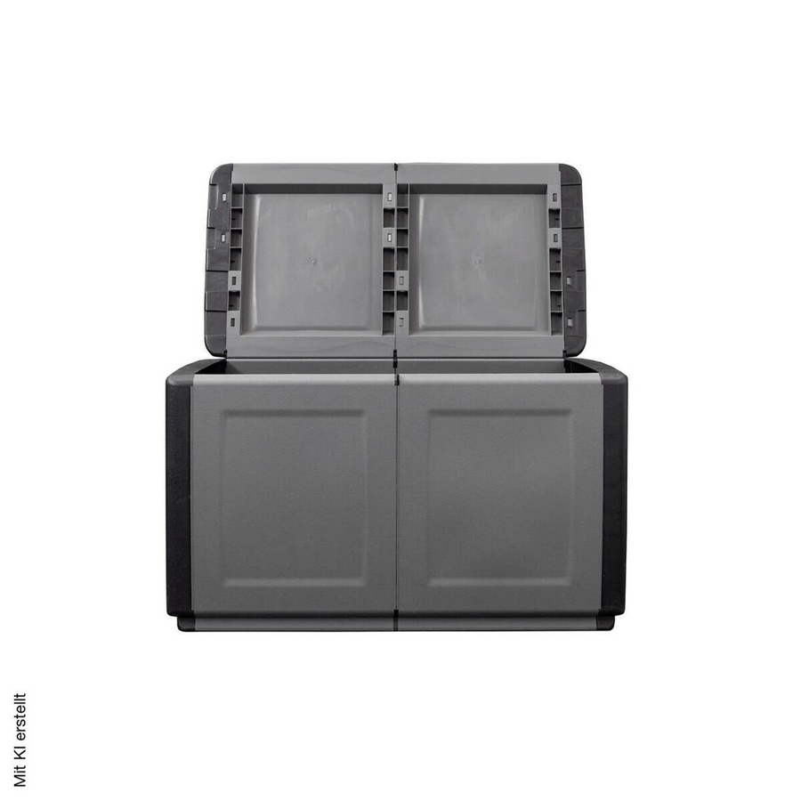 ArtPlast Multibox Cubo Aufbewahrungsbox Schwarz und Grau B/H/L: 53 x 57 x 96 cm - Bild 2