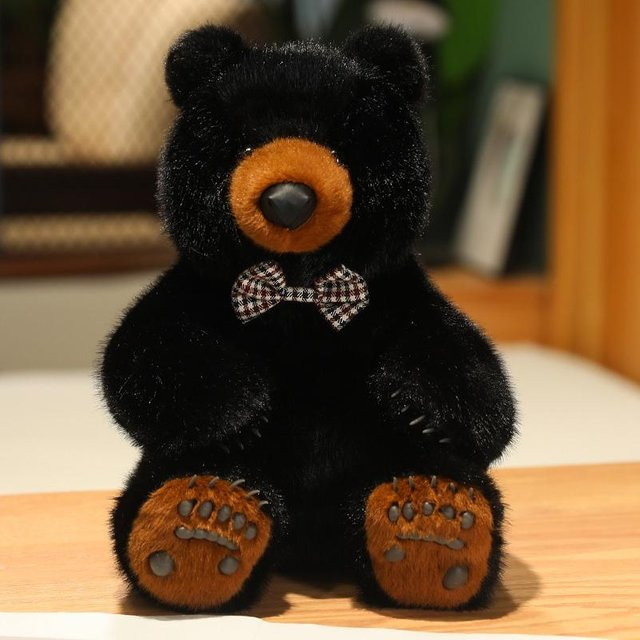 Kidsly Schwarzbär Plüsch, Stofftier, 27cm, ab 14 Jahre - Bild 1