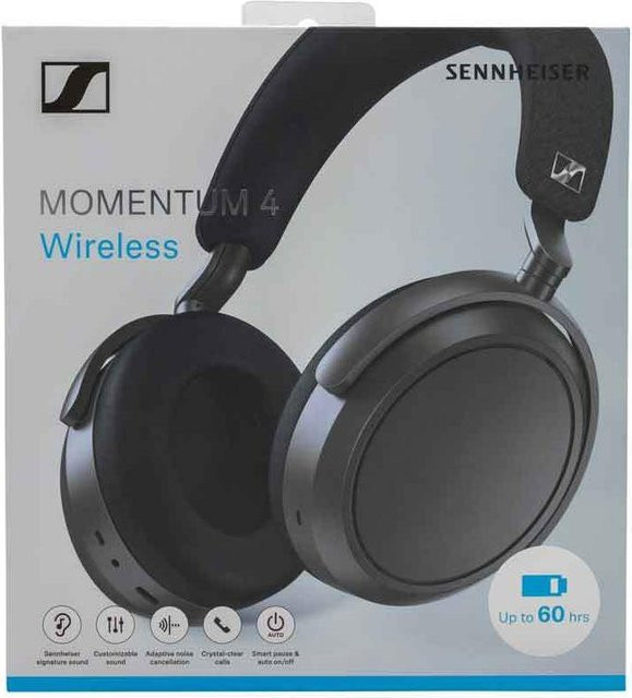 Sennheiser Momentum 4 Wireless Over-Ear Kopfhörer mit aktiver Rauschunterdrückung in Grau - Bild 2