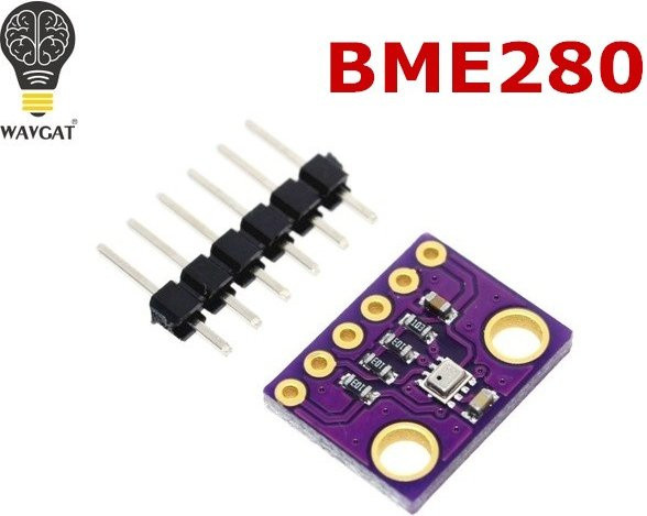 AEAK Hochpräzises Atmosphärendrucksensormodul BME280 für Arduino in Violett - Bild 1