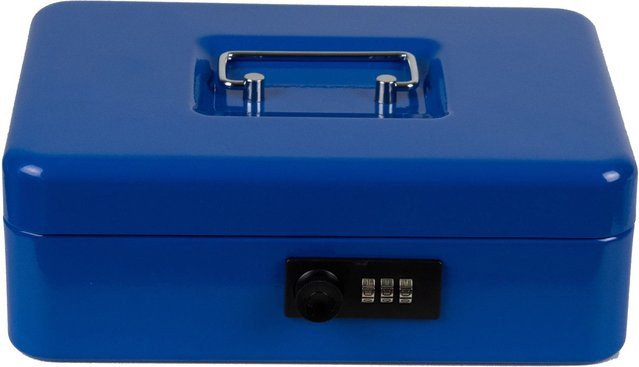 Burg-Wächter Geldkassette Money Code 5025 mit Zahlenschloss, Blau, B/H/T: 25 x 9 x 18 cm - Bild 1