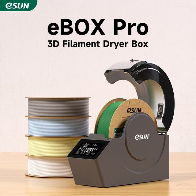 ESUN eBox Pro 3D-Filament-Trockner mit Hochtemperatur-PI-Heizung und 360 Grad Umgebungs-Trocknung - Bild 1